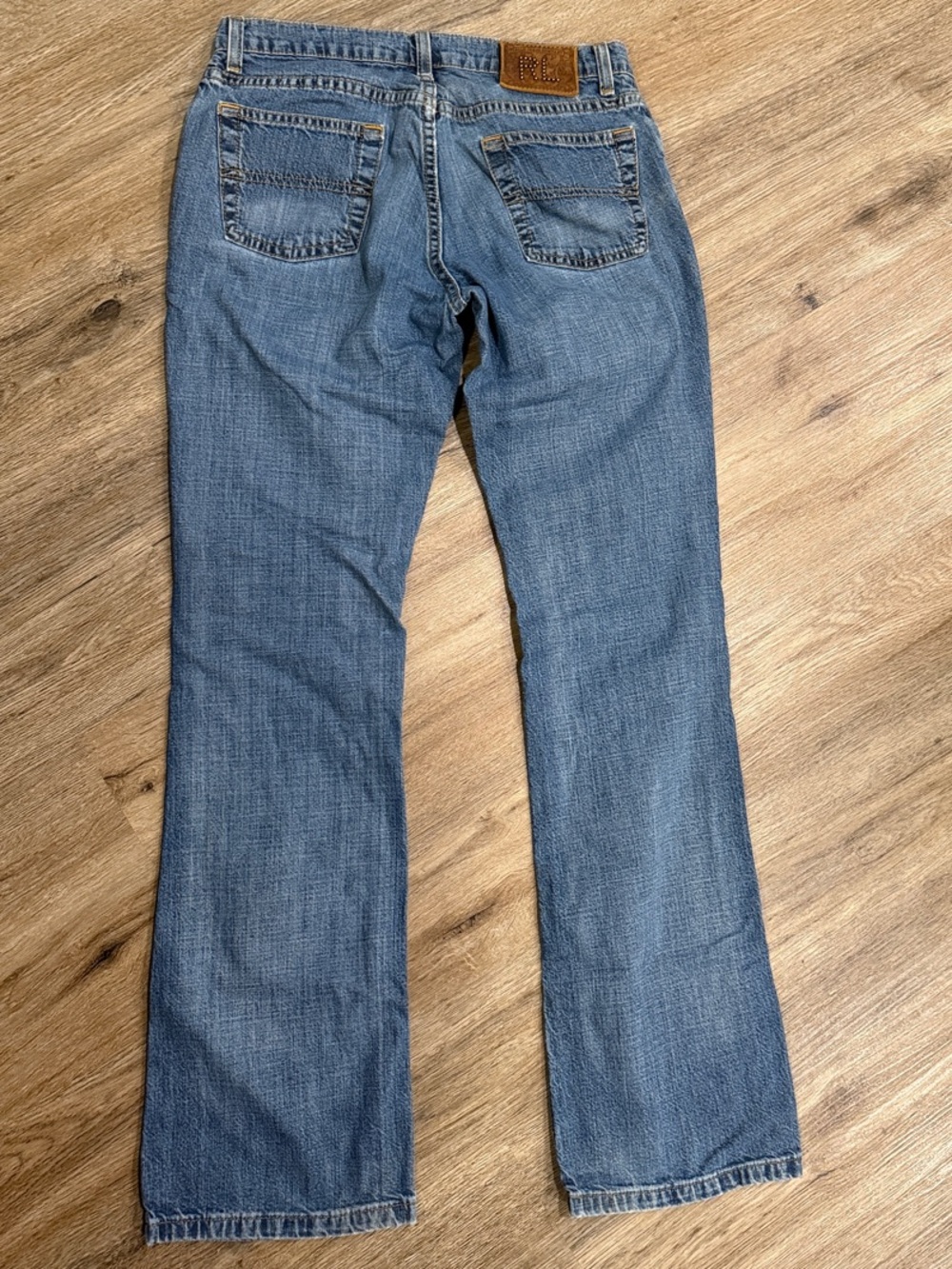 Ralph Lauren Polo Jeans RL Kelly Low Rise Medium Blue Denim Jeans